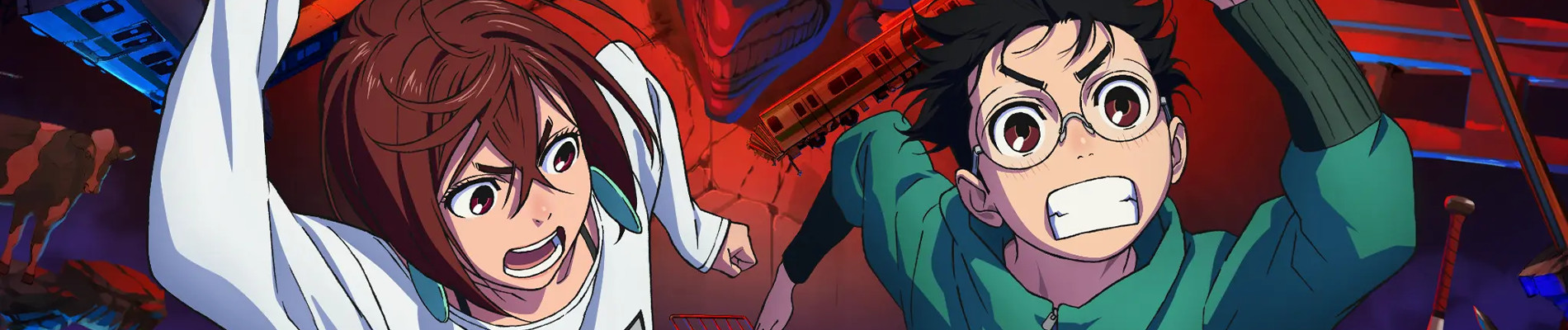 Dandadan's high-school duo facing down the paranormal