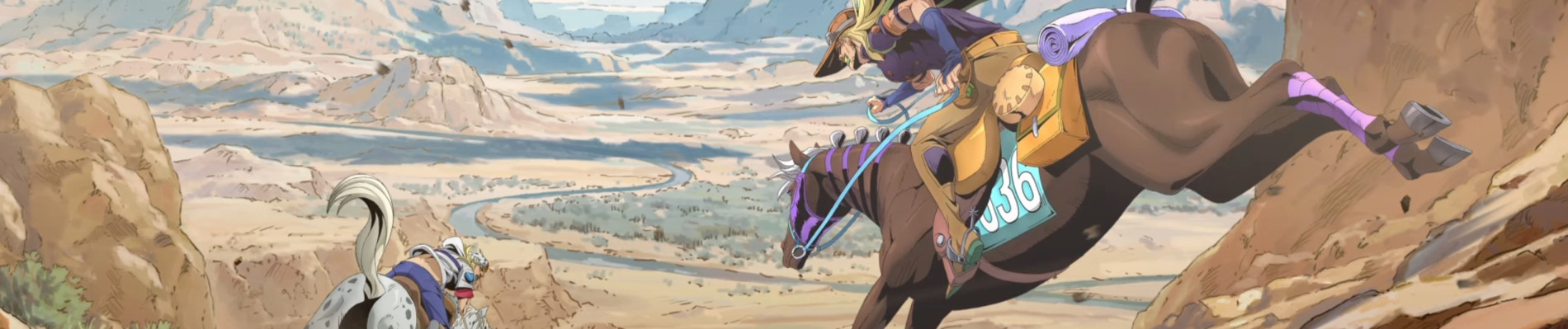 Steel Ball Run: JoJo's Bizarre Adventure key art